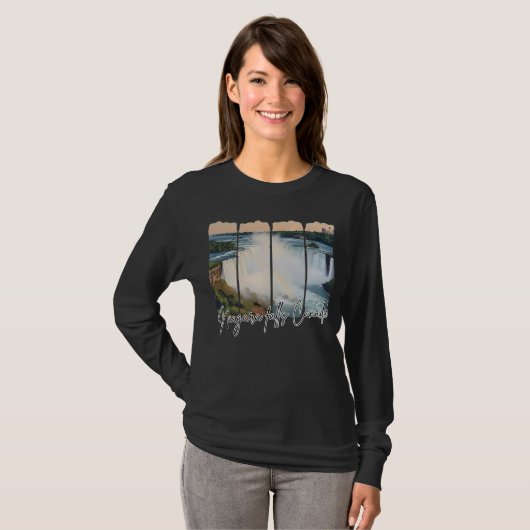 Niagara Falls Canada Tシャツ (正面フル)