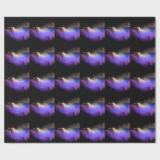 Niagara Falls, Dancing Lights, ラッピングペーパー (フラット)