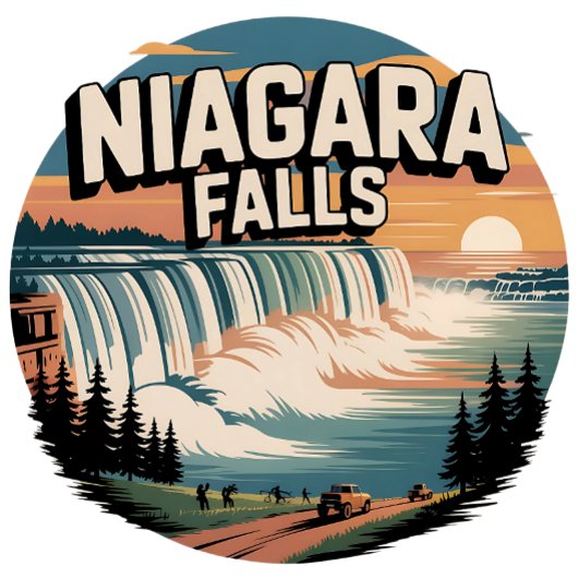 niagara falls for women tシャツ