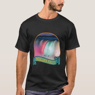 Niagara Falls Illustration Tシャツ