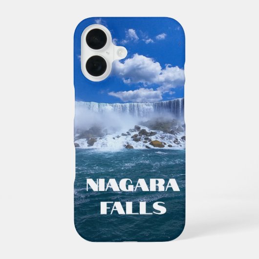 Niagara Falls iPhone 16ケース (裏面)