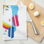 Niagara Falls Kitchen towel キッチンタオル (四つ折り)