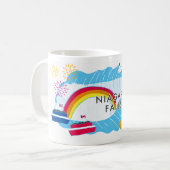 Niagara falls Mag コーヒーマグカップ (正面左)