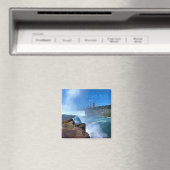 Niagara Falls mit Regenbogen マグネット (インサイチュ (食洗機))