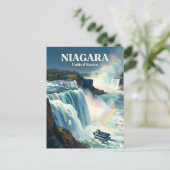 Niagara Falls New York State ポストカード (スタンド正面)