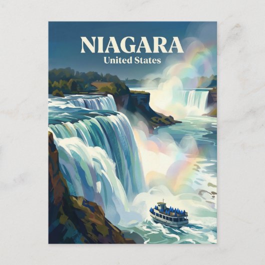 Niagara Falls New York State ポストカード (正面)