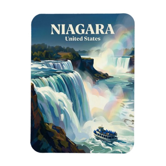 Niagara Falls New York State マグネット (縦)
