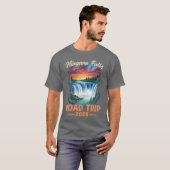 Niagara Falls Roadrip Family Vacationrip Men Women Tシャツ (正面フル)