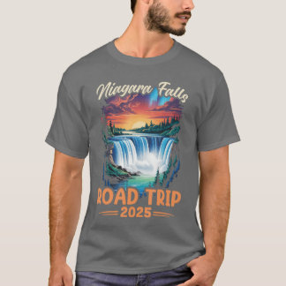Niagara Falls Roadrip Family Vacationrip Men Women Tシャツ