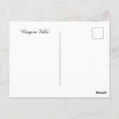 Niagara in Winter ポストカード (裏面)