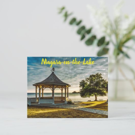 Niagara-on-the-Lake Canada stylized ポストカード (スタンド正面)