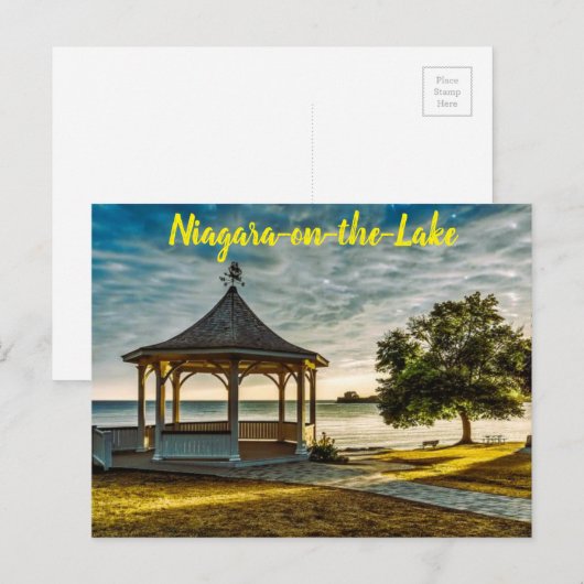 Niagara-on-the-Lake Canada stylized ポストカード (正面/裏面)