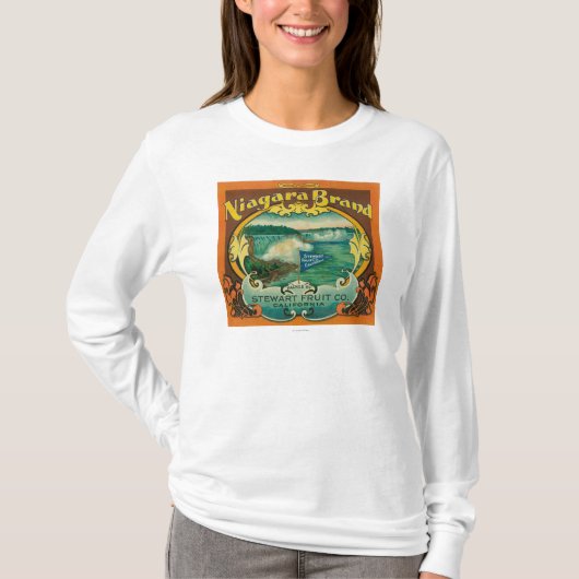 Niagraのオレンジラベル Tシャツ (正面)