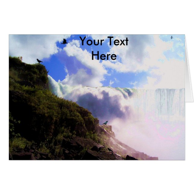 Niagraの滝 (正面横)