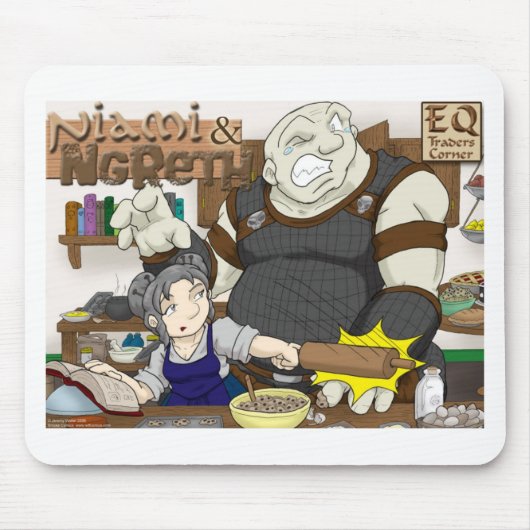 Niami及びNgreth マウスパッド (正面)