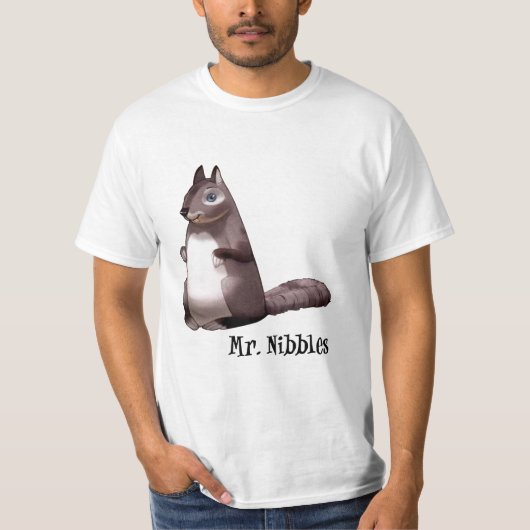 Nibbles Shirt氏 Tシャツ (正面)