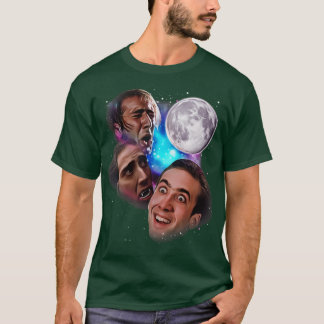 Nic Cage Howl at the Moon Tシャツ