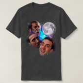 Nic Cage Howl at the Moon Tシャツ (デザイン正面)