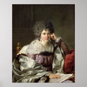 Nicaise Perrin、旧姓キャサリンDeleuze夫人 ポスター