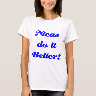 Nicasそれはよくします! Tシャツ