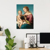 Niccolini-Cowper Madonna - Raphael Fine Art Poster ポスター (ホームオフィス)