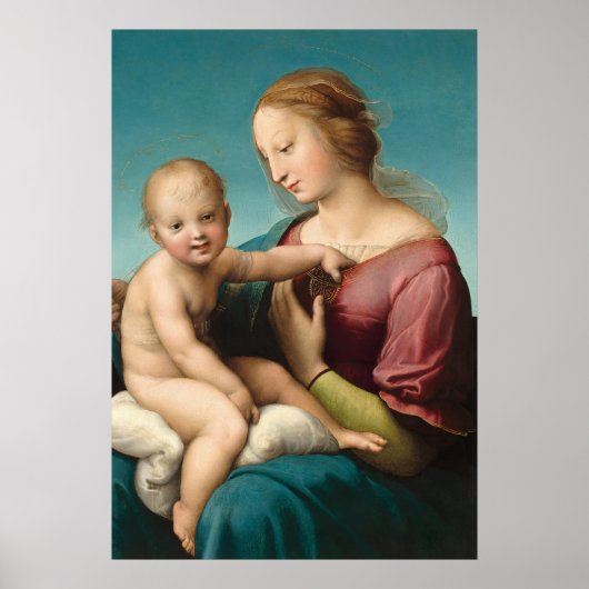 Niccolini-Cowper Madonna - Raphael Fine Art Poster ポスター (正面)