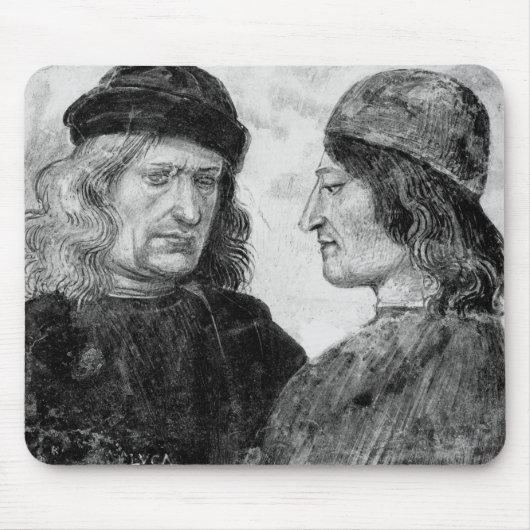 Niccolo Franceschiの自画像 マウスパッド (正面)