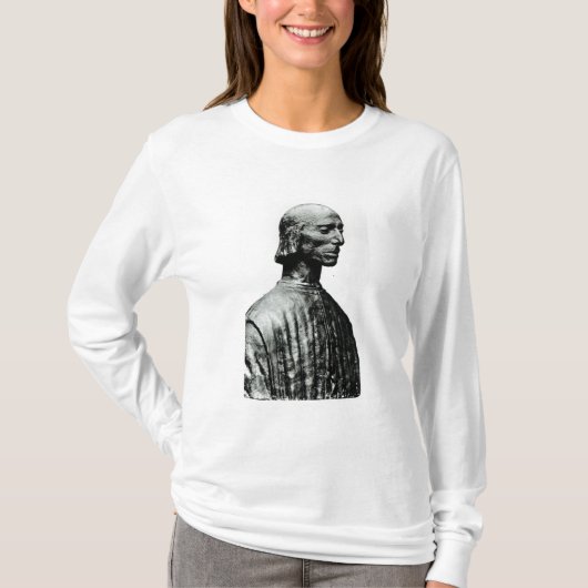 Niccolo Machiavelliのバスト Tシャツ (正面)