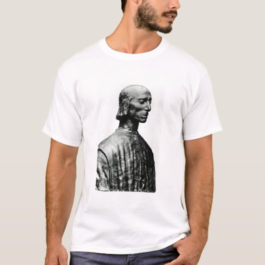 Niccolo Machiavelliのバスト Tシャツ (正面)