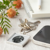 Niccolo Machiavelliのポートレート キーホルダー (側面)