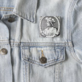 Niccolo Machiavelli 1724年 缶バッジ (インサイチュ)