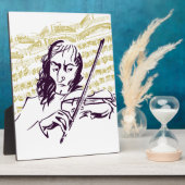 Niccolo_Paganini フォトプラーク (側面)