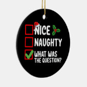 Niceいけな Christmas Listの質問は何だった セラミックオーナメント (右)