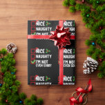 Niceいけな I't Not Sorry Christmas List ラッピングペーパー<br><div class="desc">Niceいけな I't Not Sorry Christmas List</div>