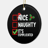 Niceいけな It's Complex Christmas List Holid セラミックオーナメント (左)