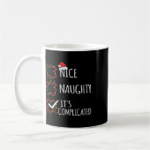 Niceいけな It's Complex Christmas List Santa コーヒーマグカップ (左)