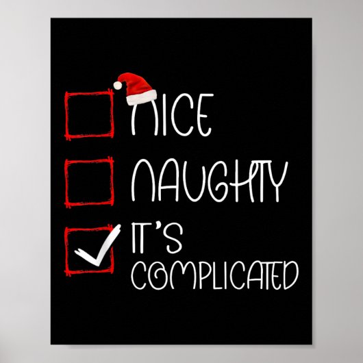 Niceいけな It's Complex Christmas List Santa ポスター (正面)