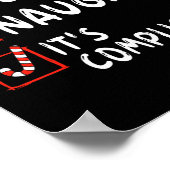 Niceいけな It's Complex Christmas List Santa ポスター (角)