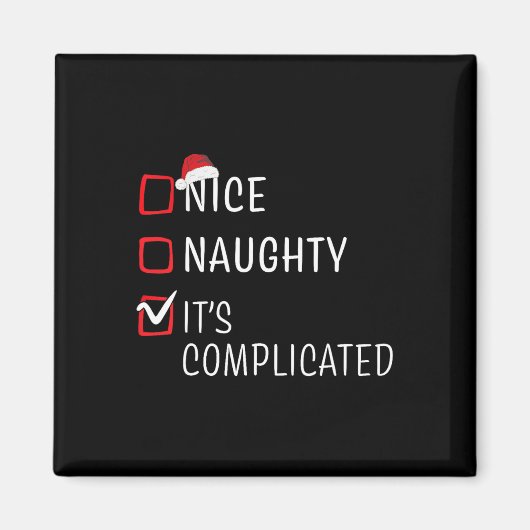 Niceいけな It's Complex Christmas List Santa マグネット (正面)
