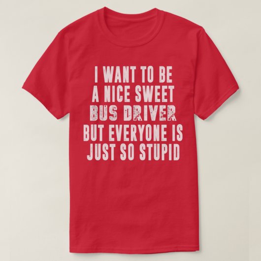 NICEバスドライバー3 Tシャツ (デザイン正面)