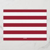 Niceリスト |フルフォト 箔シーズンカード (裏面)