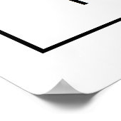 NiCe化学周期表語要素シンボル ポスター (角)