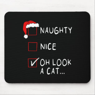 Nice いけな List Oh Look A CatクリスマスメンズChr マウスパッド