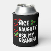 Nice いけな My Grandpa頼 Christmas List Family 缶クーラー (缶正面)