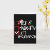 Nice いけな Uninterned離れ Christmas List Funn カード (黄色い花)