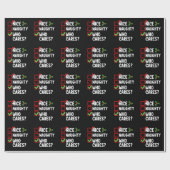 Nice いけな Who気に Christmas Listファミリ ラッピングペーパー (フラット)