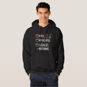 Nice おもしろい I Noffy Nothing Christmas Paja パーカ (正面フル)