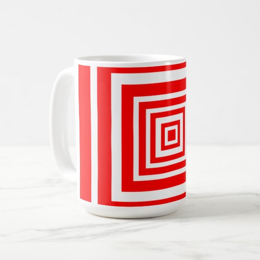 nice a graphic design コーヒーマグカップ (正面左)