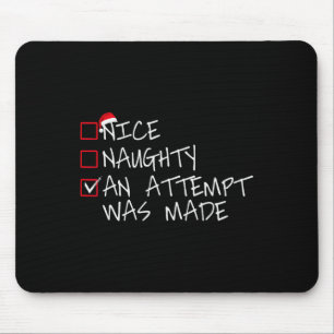 Nice An Attempt いけな Was made Christmas List Sa マウスパッド