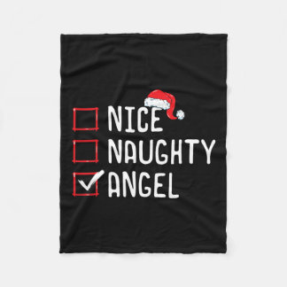 Nice Angel いけな Christmas List フリースブランケット